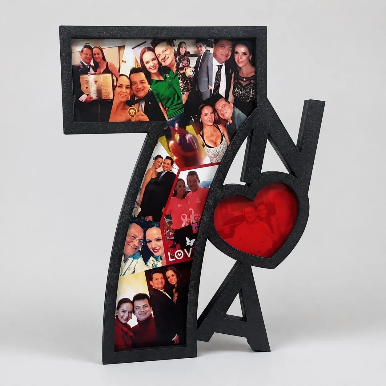 Marco decorativo personalizado para aniversario - Imagen 3