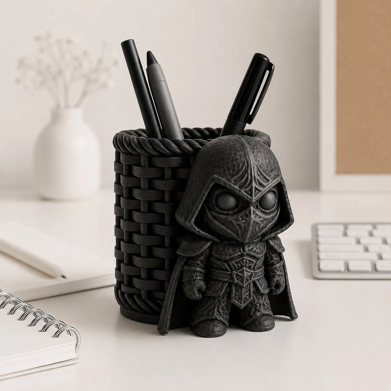 Portalápices de escritorio personalizados impresos en 3D - Imagen 3