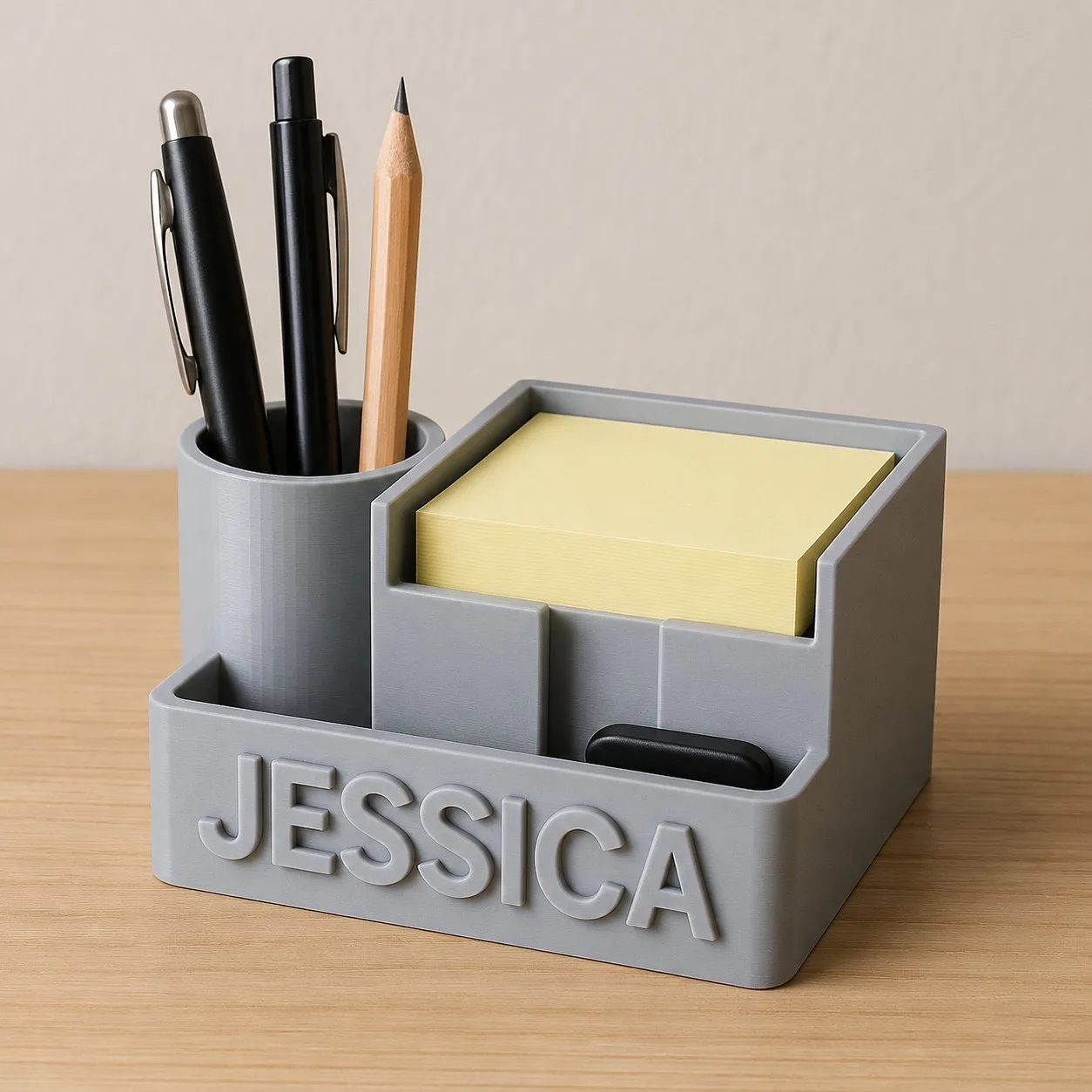Portalápices de escritorio personalizados impresos en 3D - Imagen 2